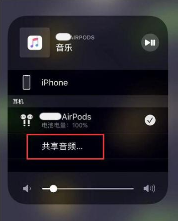 从化苹果14音频维修点分享iPhone14音频共享设置方法 