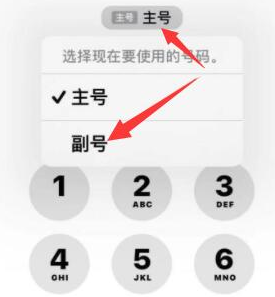 从化苹果14维修店分享iPhone 14 Pro Max使用副卡打电话的方法 