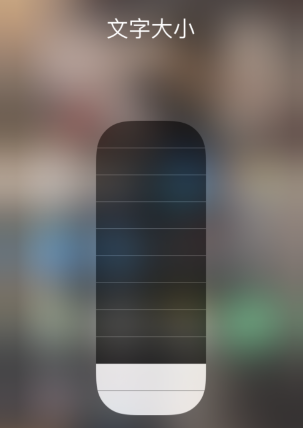 从化苹果手机维修分享小技巧：在 iPhone 控制中心快速调节字体大小 