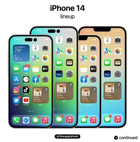 从化苹果14维修分享iPhone 14全家福 